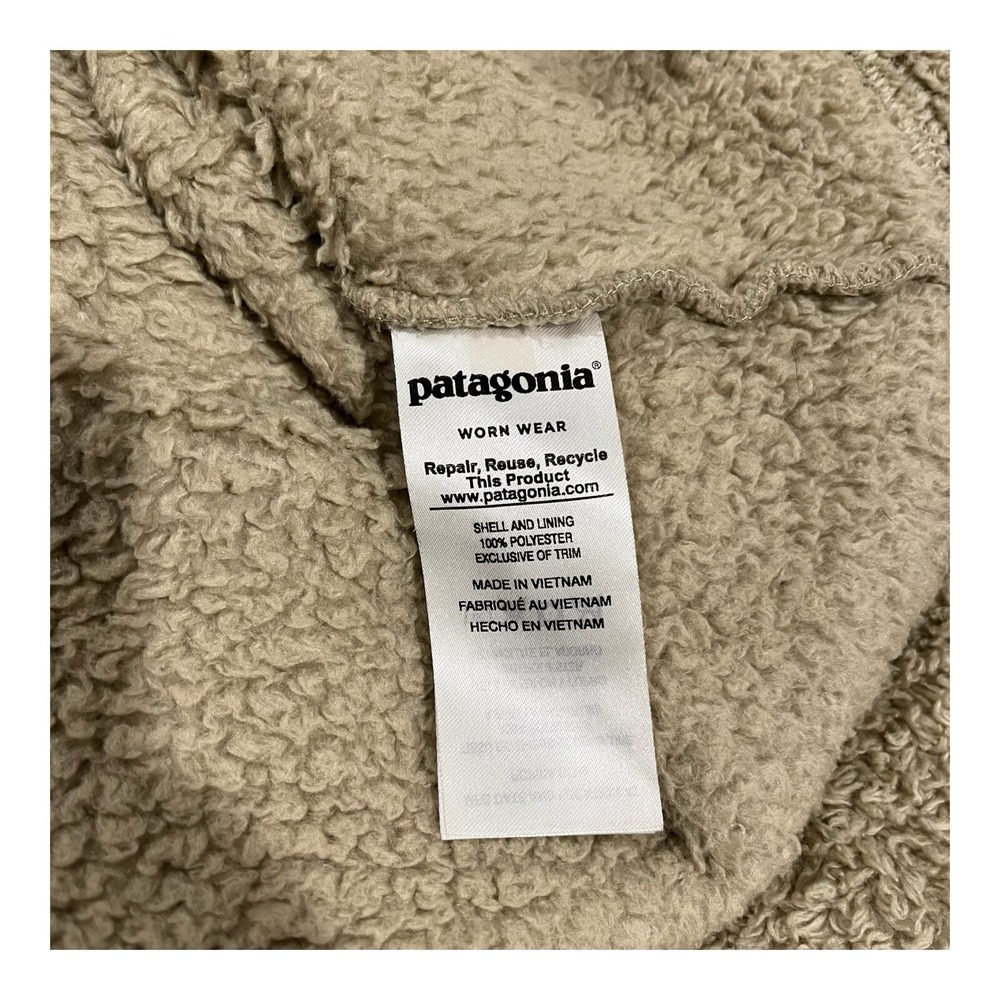 Patagonia Los Gatos Fleece Pullover Women's Small Brown‎ 1/4 Zip Soft Jacket - Picture 10 of 12